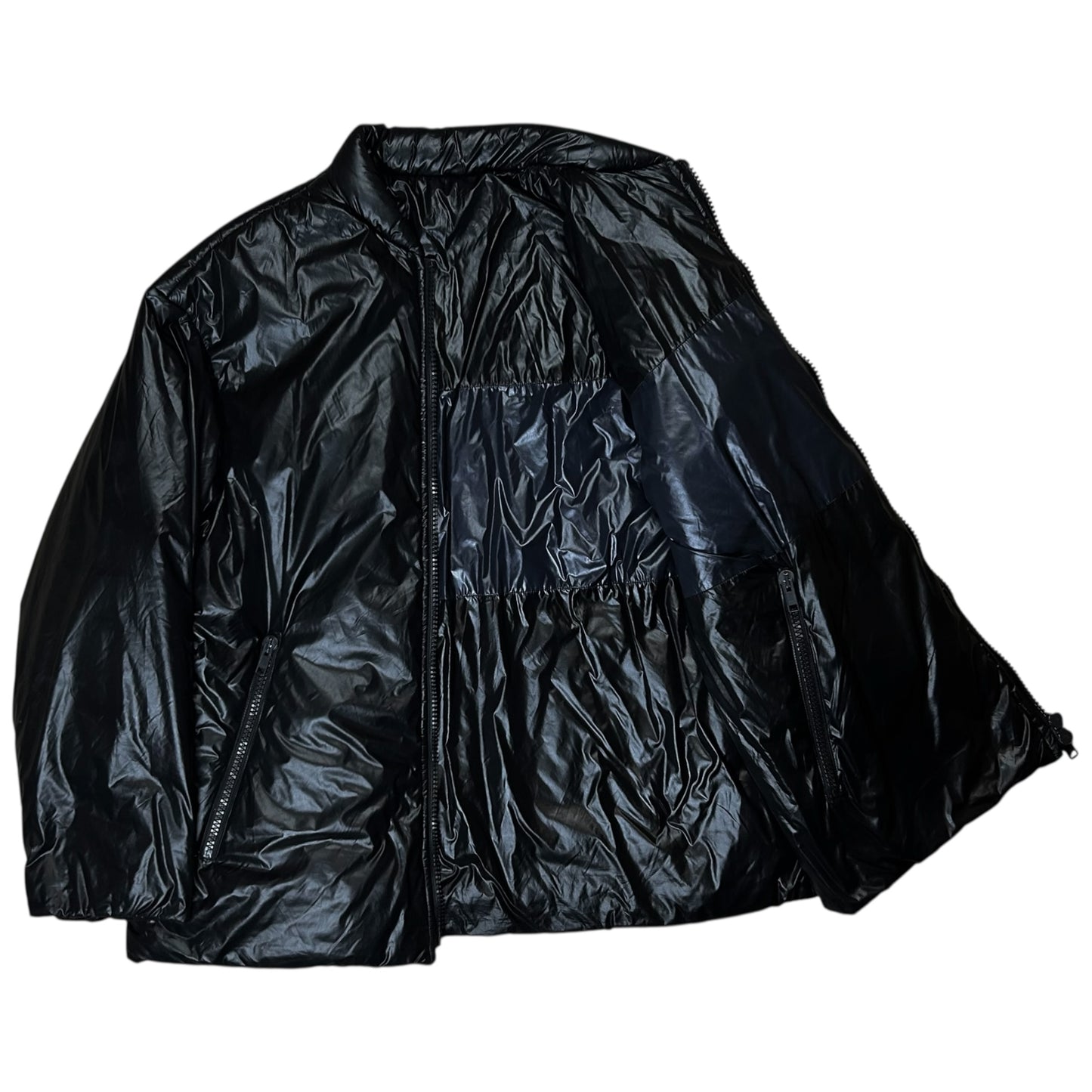 Dries Van Noten Padded Glossy Bomber Jacket - AW21