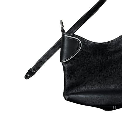 Balenciaga Curved Piping Leather Bag