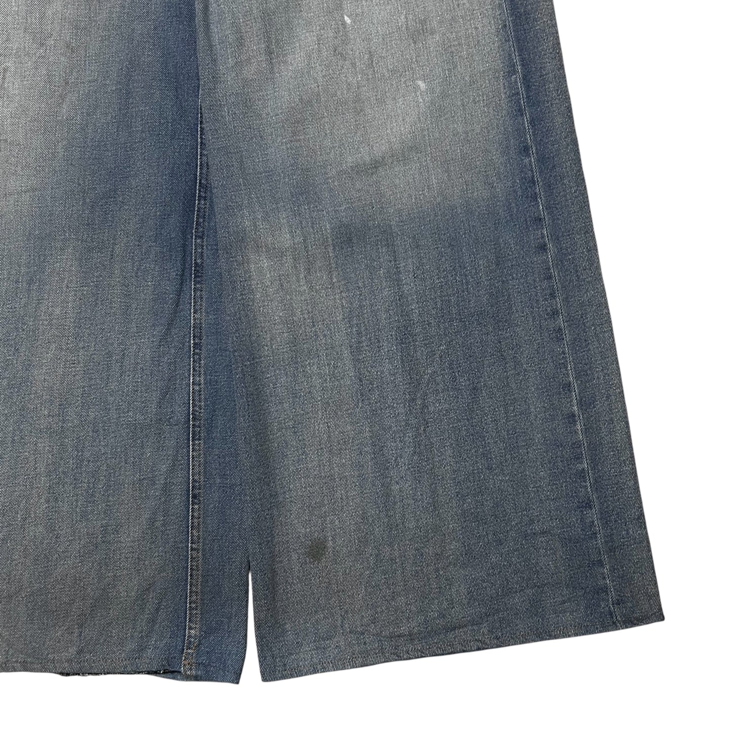 MM6 Maison Margiela Wide Dirt Wash Jeans - SS22