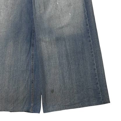 MM6 Maison Margiela Wide Dirt Wash Jeans - SS22