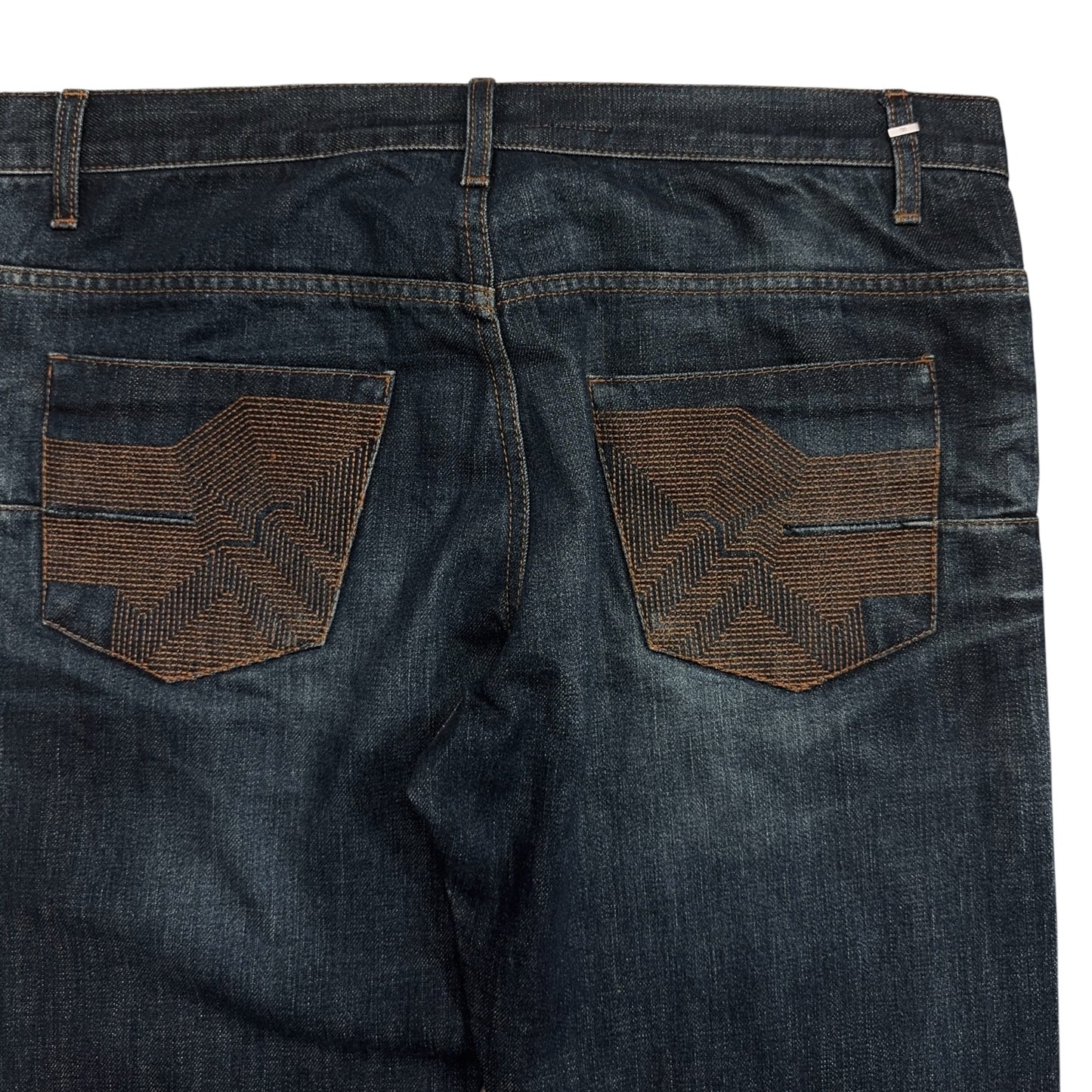 Dior Homme Pocket Embroidered Straight Jeans - AW14
