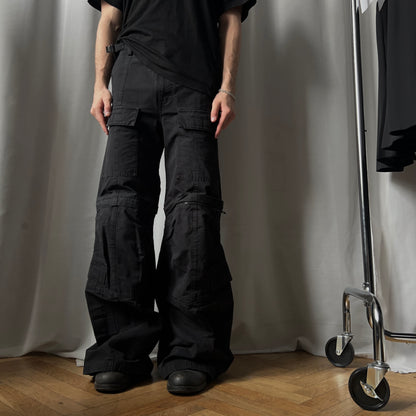 Balenciaga Flared Multi Cargo Pants - AW23