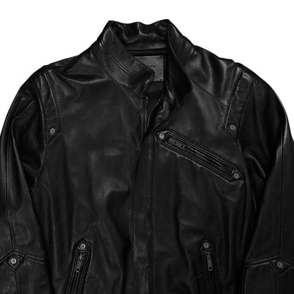 Givenchy Eyelet Stud Leather Bomber Jacket - AW13