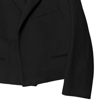 Balenciaga Flying Shoulder Hook Wool Jacket - SS17