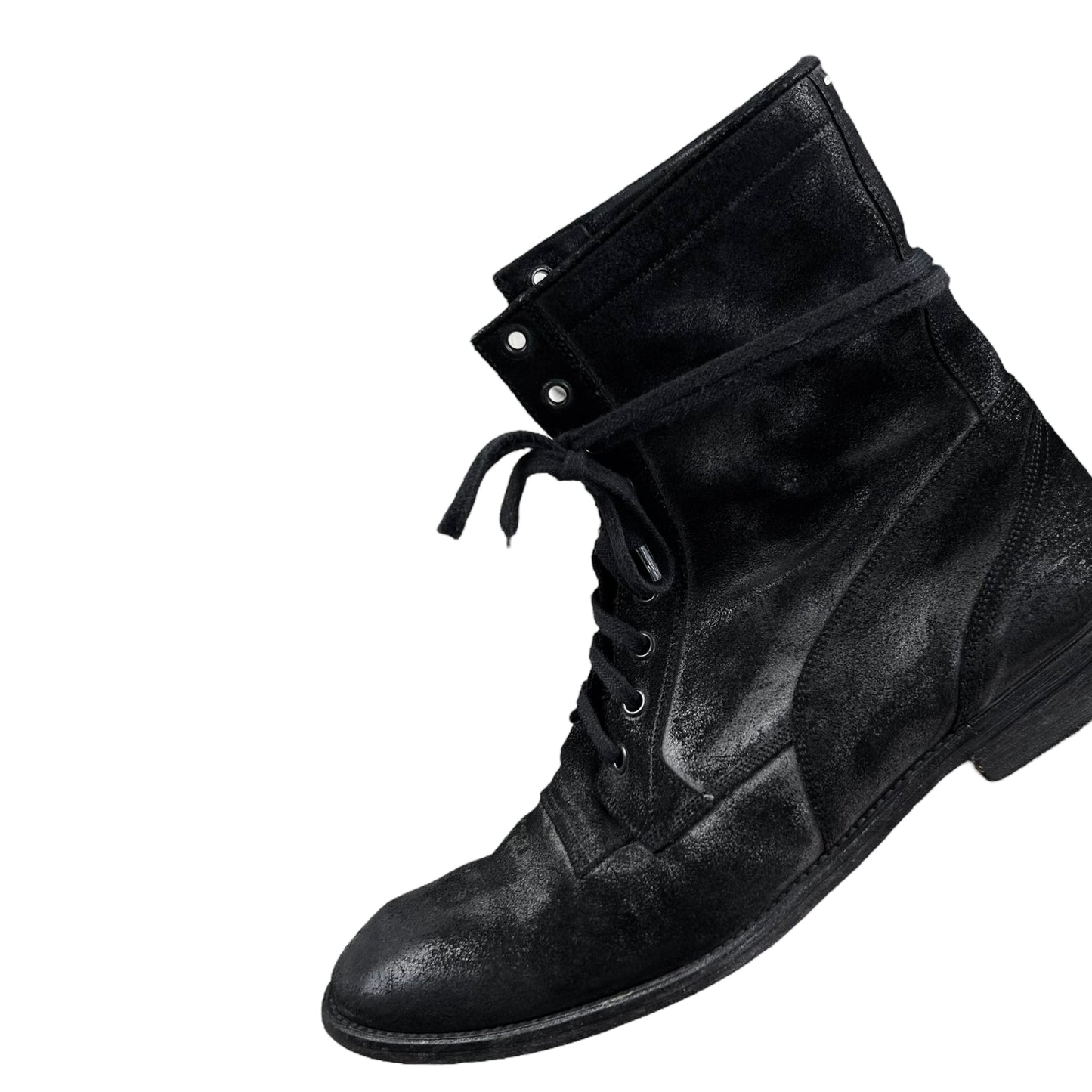Maison Martin Margiela Distressed Suede Boots