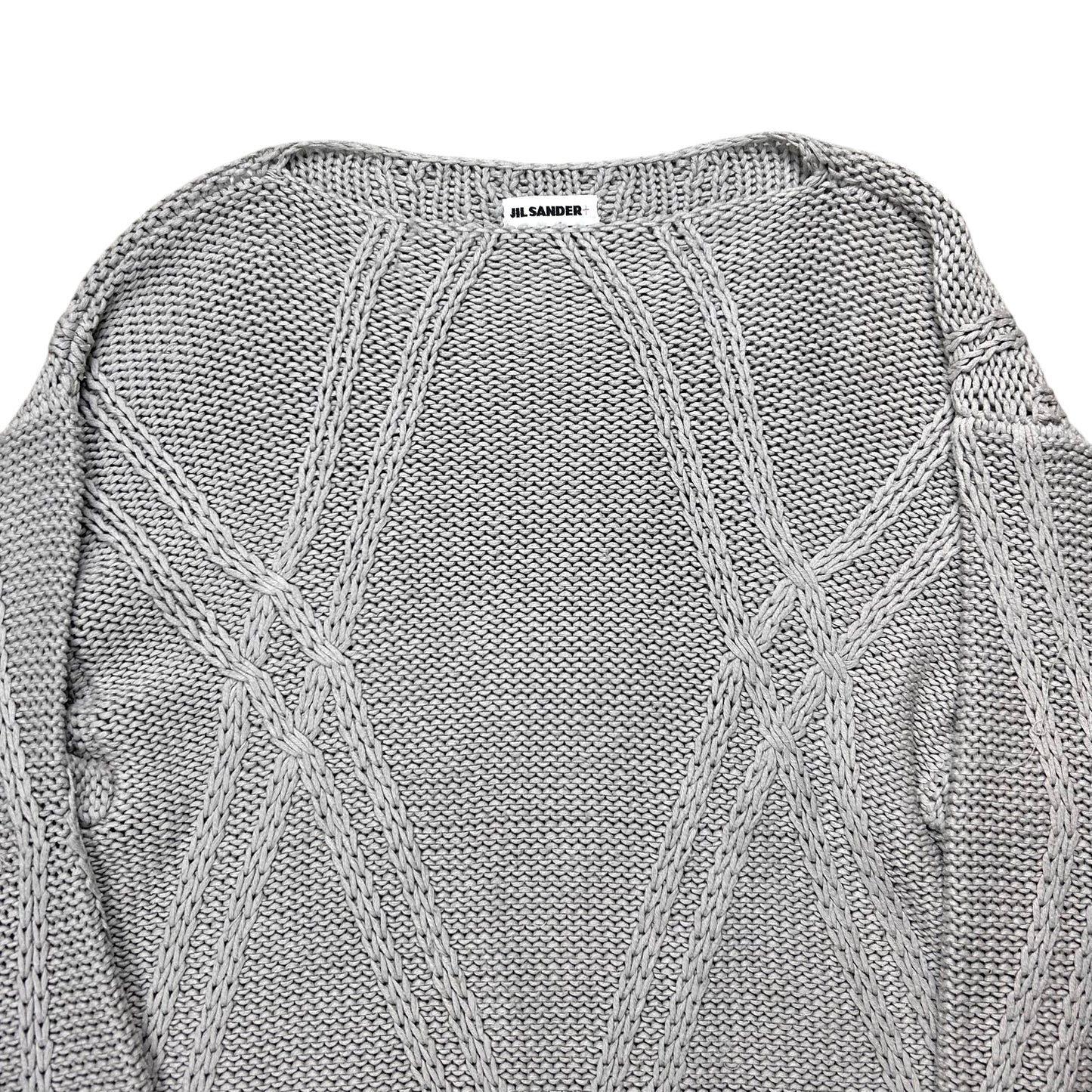 Jil Sander Chain Cable Knit Sweater