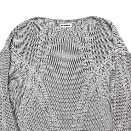 Jil Sander Chain Cable Knit Sweater