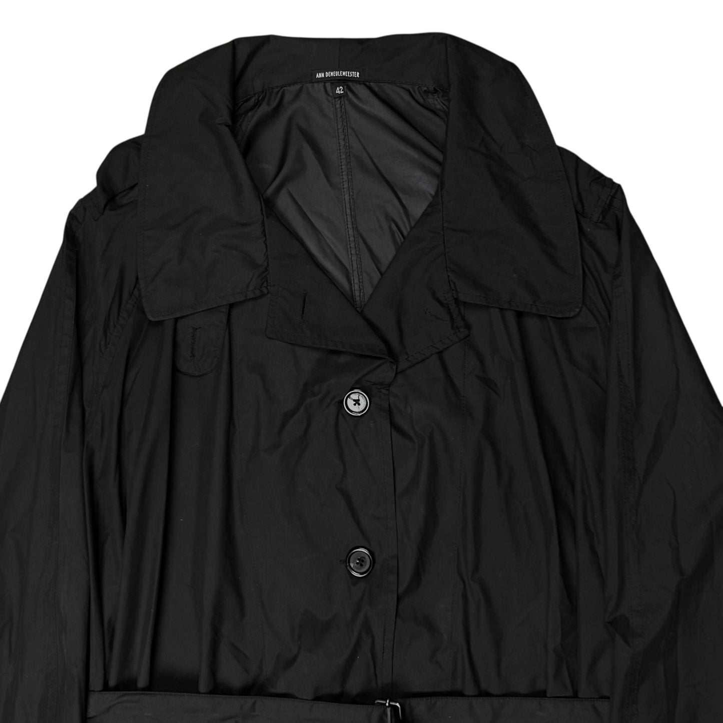 Ann Demeulemeester Multi Belted Rain Coat - SS20