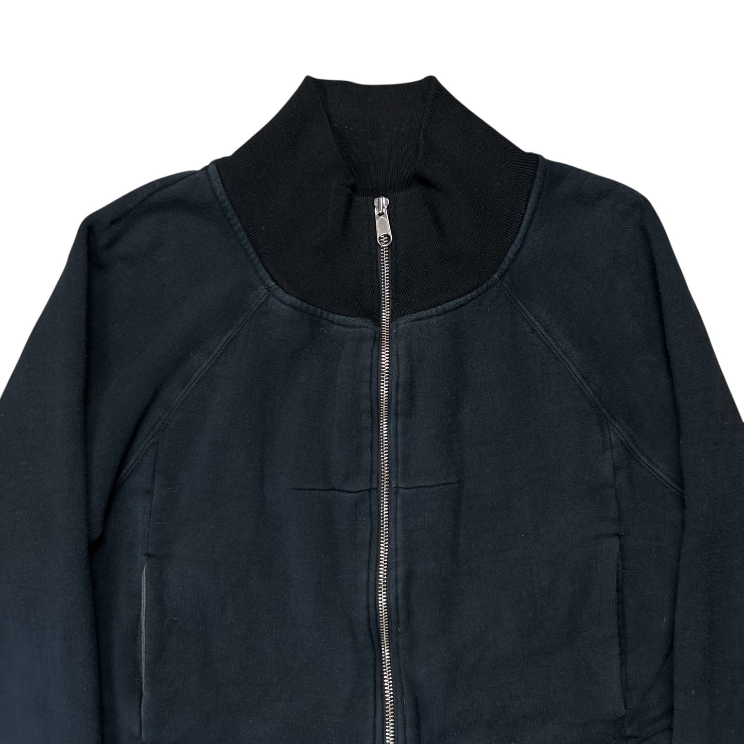 MM6 Maison Martin Margiela Cropped Sweat Bomber Jacket - AW09