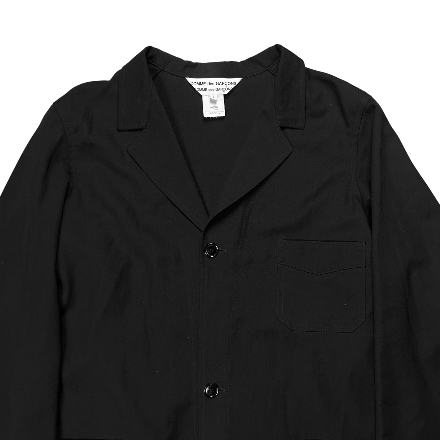 Comme des Garcons Back Pleated Belt Coat - SS04