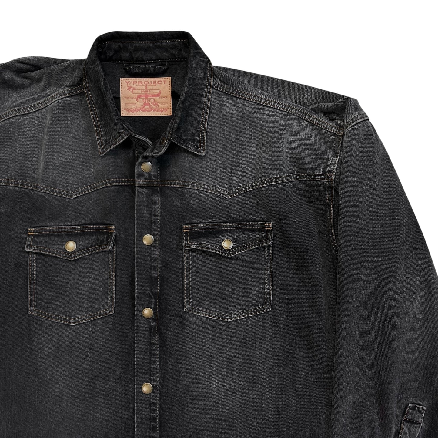 Y/Project Batwing Denim Shirt - AW17