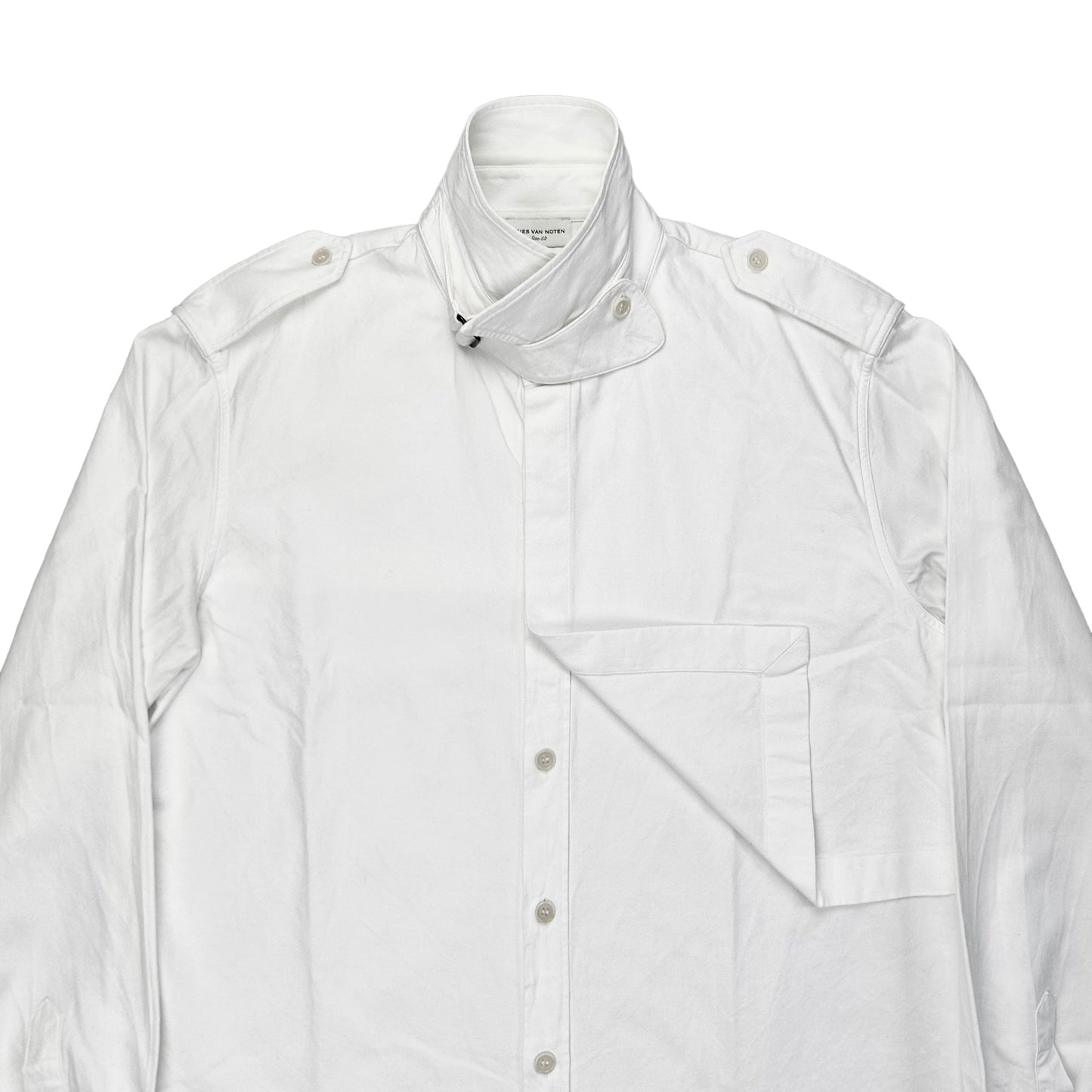 Dries Van Noten Chest Panel Strap Shirt - AW16