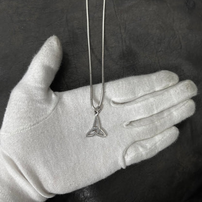 Intertwined Triangle Pendant