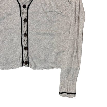 Ann Demeulemeester Contrasted Cashmere Cardigan - AW08