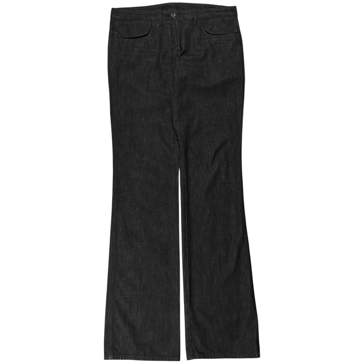 Maison Martin Margiela Flared Deconstructed Front Pocket Raw Jeans - AW06