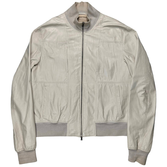 Jil Sander Chest Slid Leather Blouson - SS05