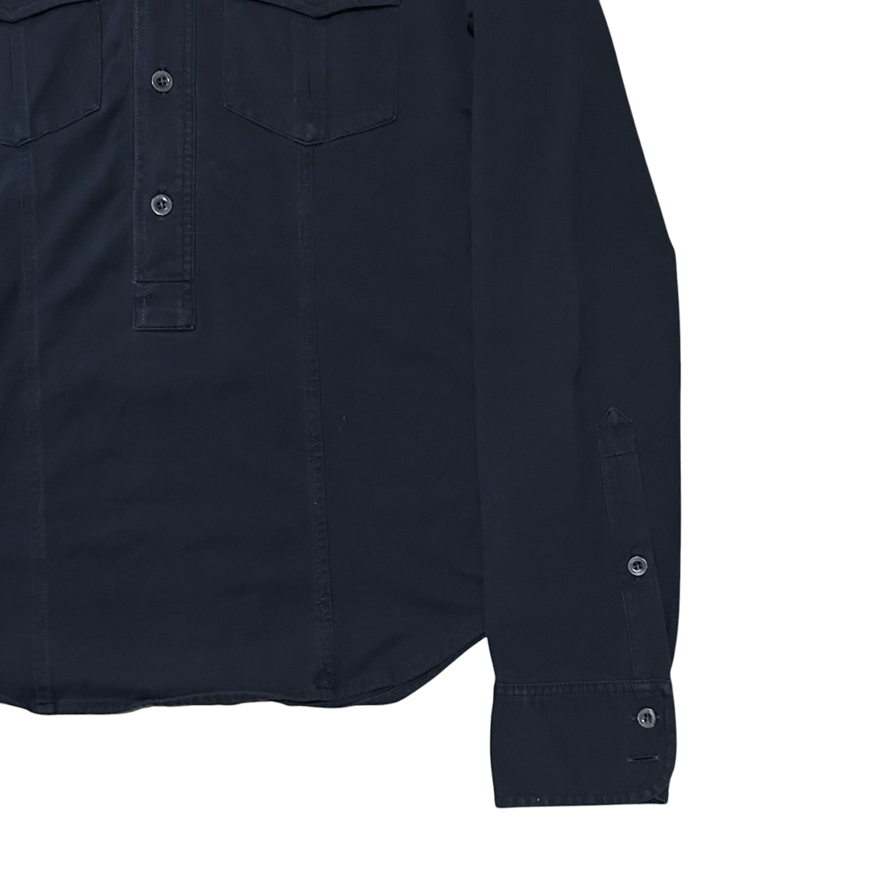 Gucci by Tom Ford Military Half Placket Shirt - 90s – Vertical Rags