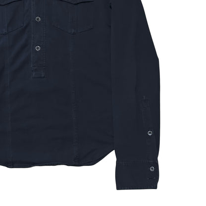 Gucci by Tom Ford Military Half Placket Shirt - 90s