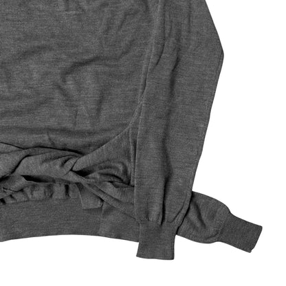 MM6 Maison Margiela Deconstructed Double Sleeve Sweater - AW20