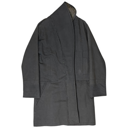 Dries Van Noten Sherpa Collar Coat - AW02