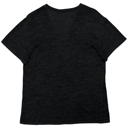 Dior Homme Perforated Wool V-Neck T- Shirt - SS11