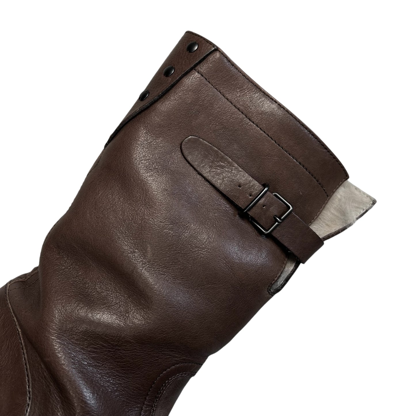 Gucci by Tom Ford Fur Lined Rider Boots
