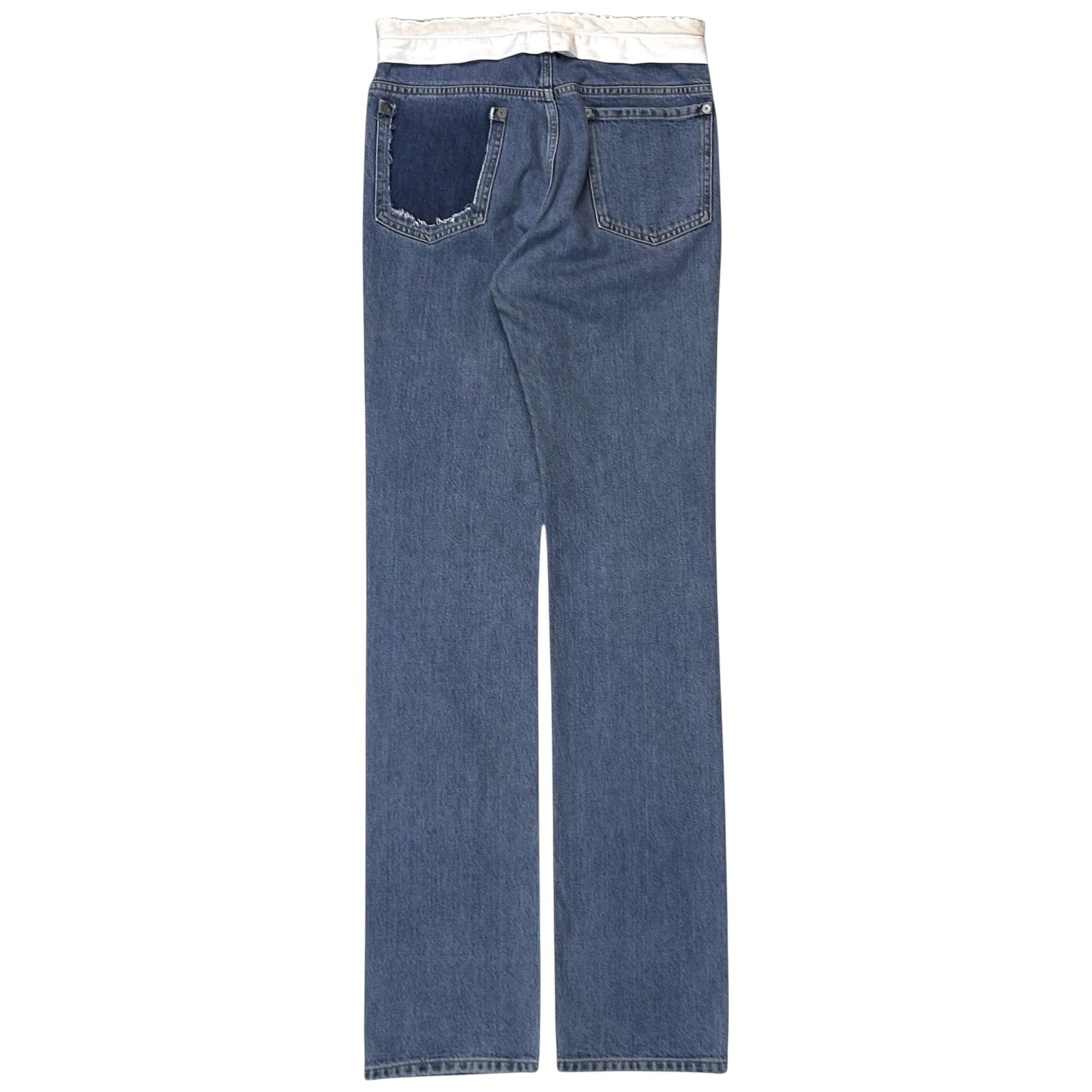 Maison Margiela Deconstructed Waist Jeans - AW18
