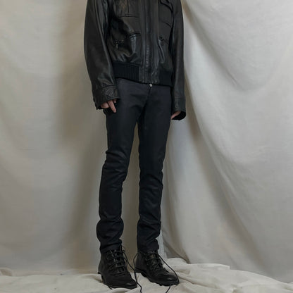 Balenciaga Waxed Rivet Jeans - AW12