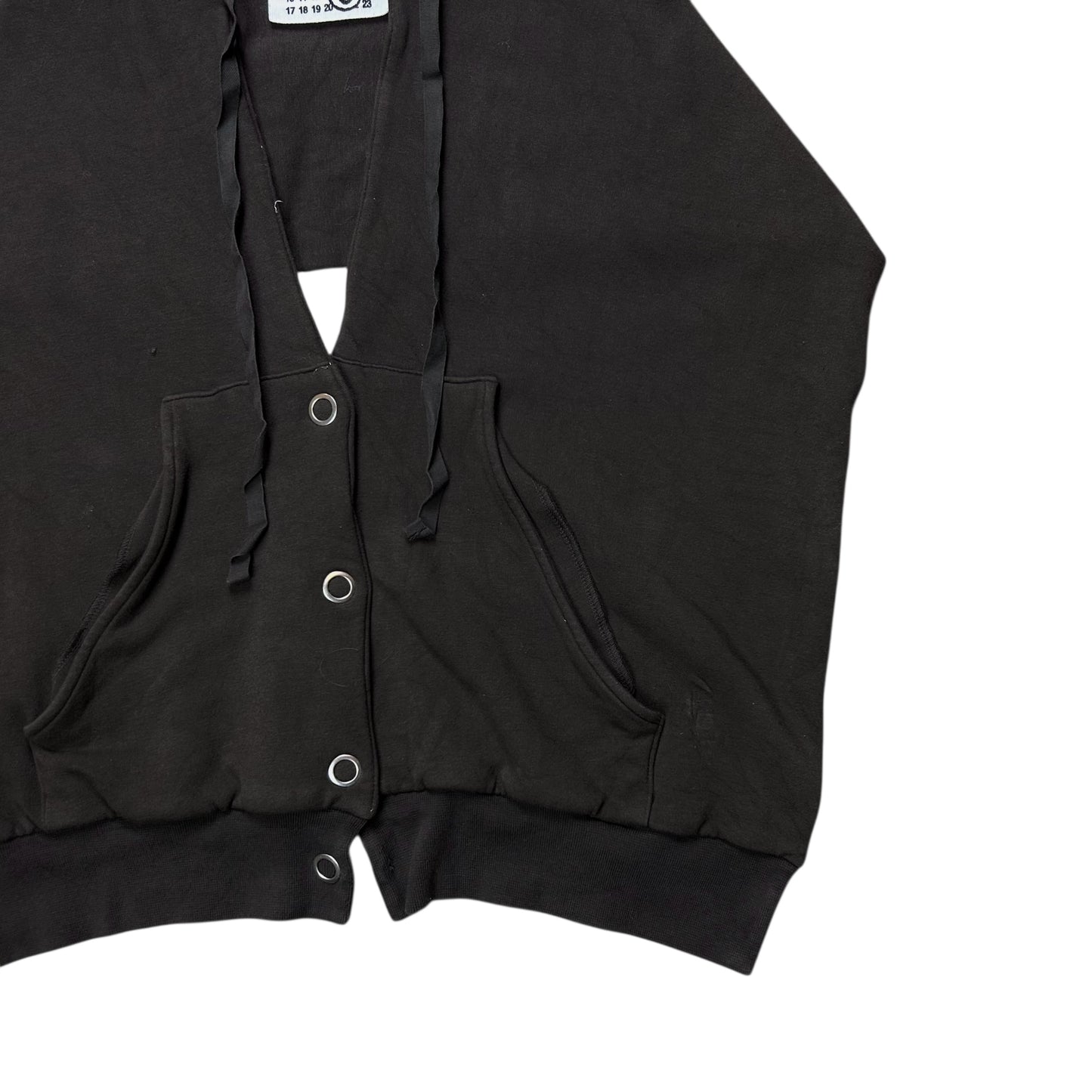 Maison Martin Margiela Open Button Hoodie - AW06