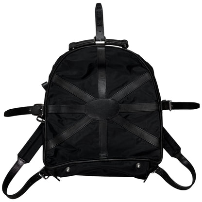 Raf Simons Closer Multi Leather Strap Backpack - AW03