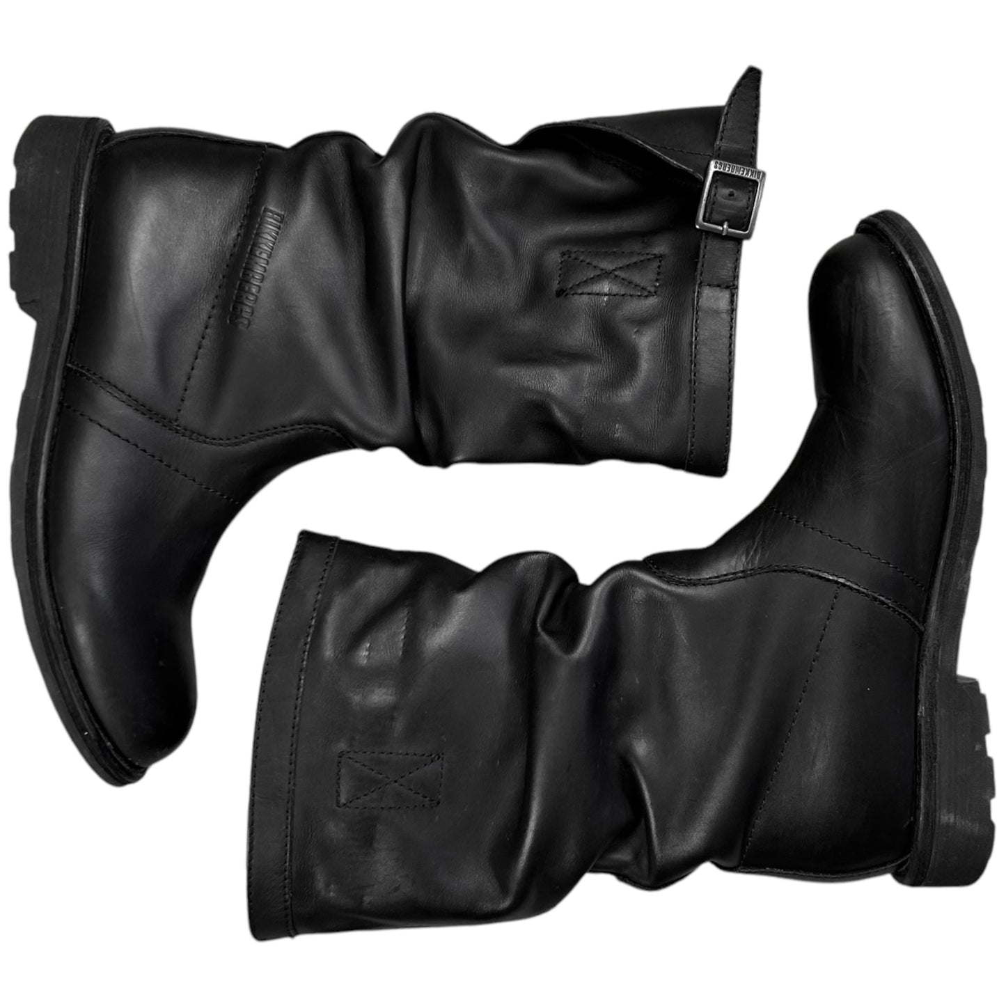 Dirk Bikkembergs Buckled Rider Boots