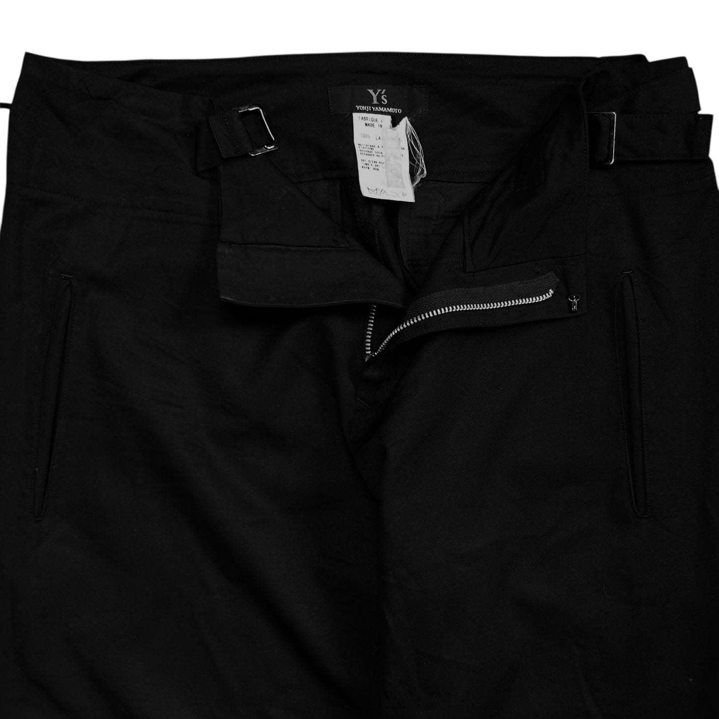 Y‘s by Yohji Yamamoto Waist Strap Pants