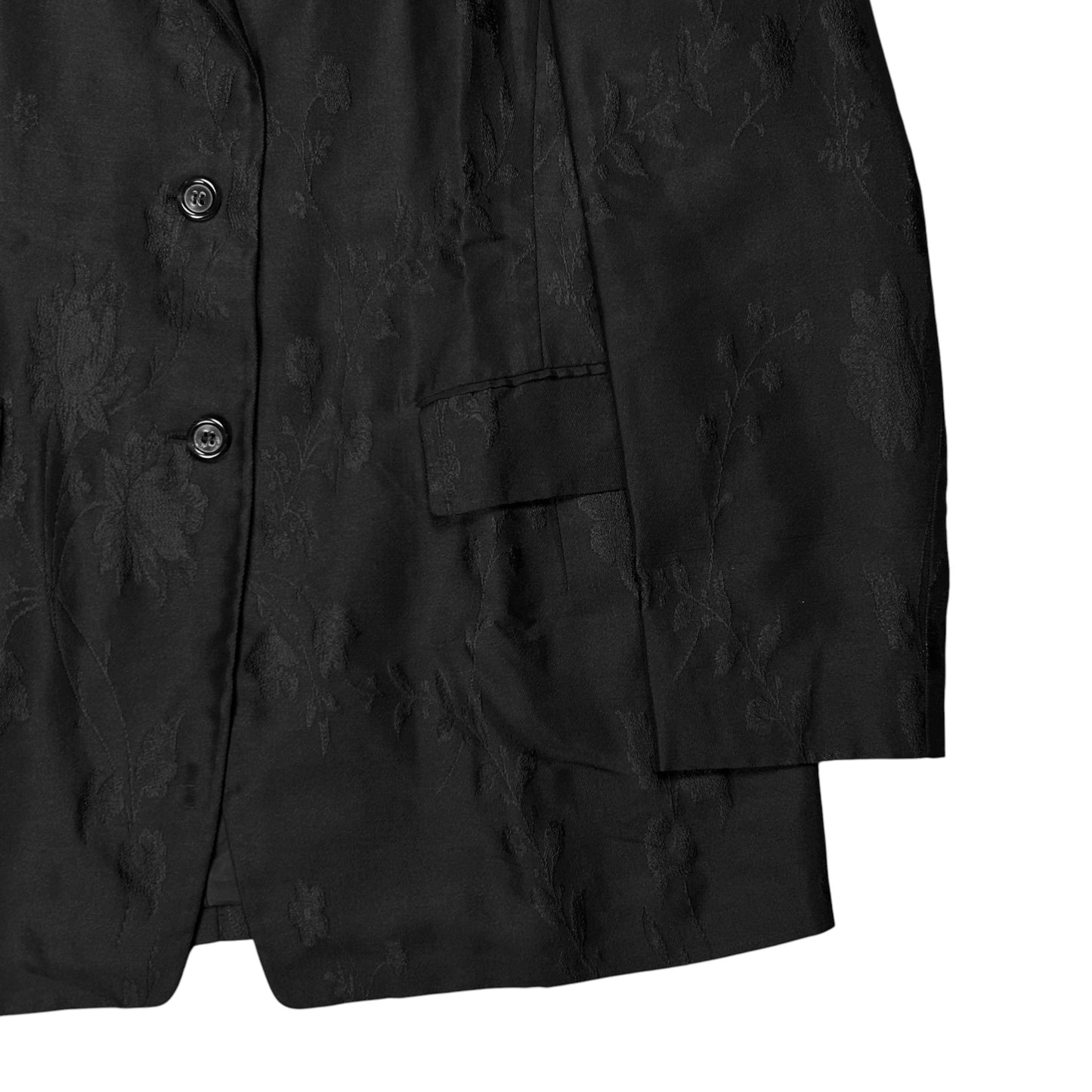 Jil Sander Floral Embroidery Blazer - 90s