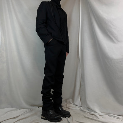 Balenciaga Exposed Zip Sample Trousers