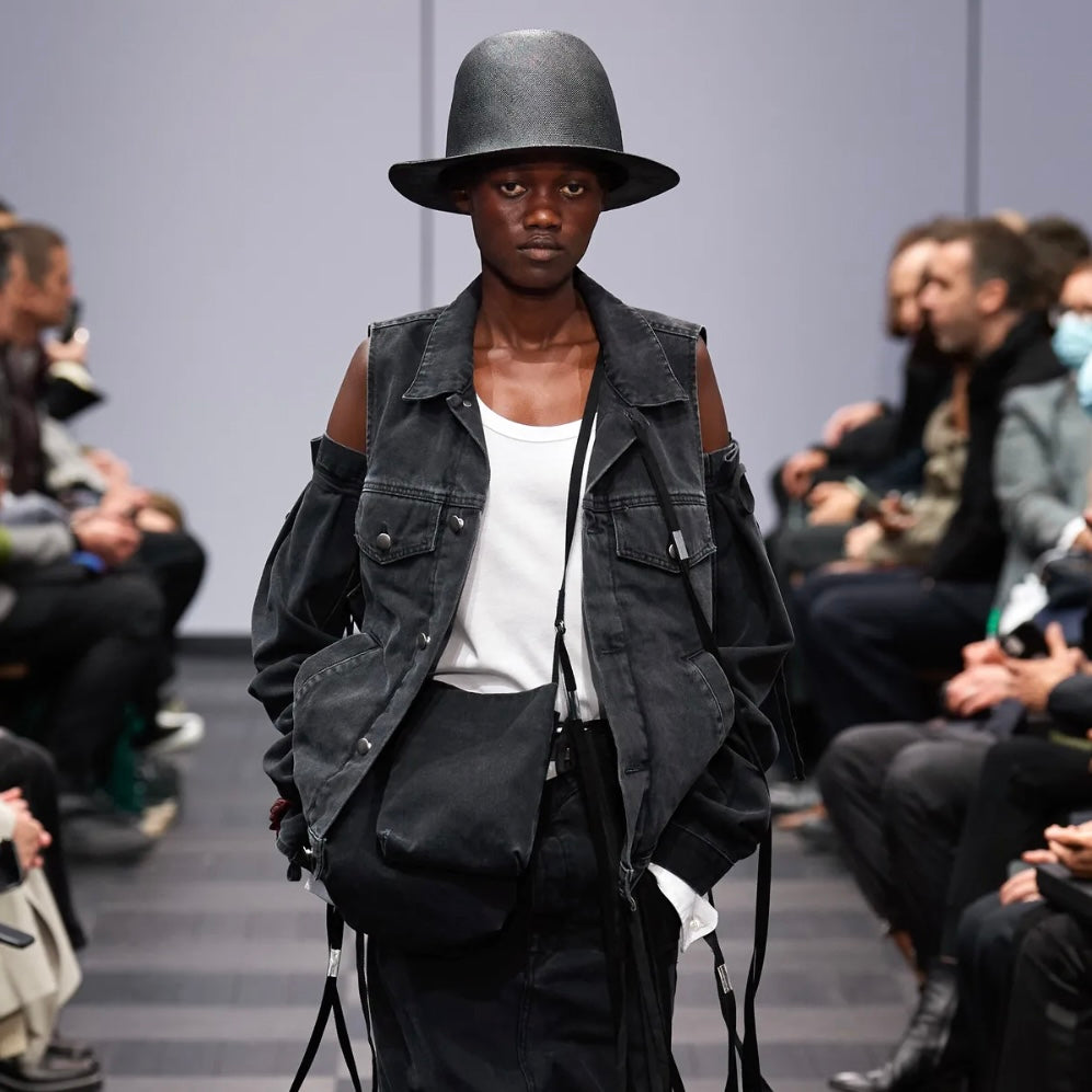 Ann Demeulemeester Benoit Denim Vest - SS22