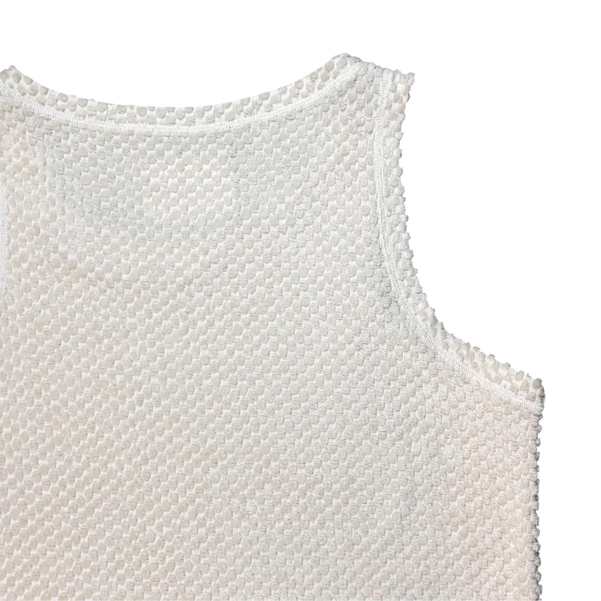 Jil Sander Crochet Waffle Tank Top - SS23