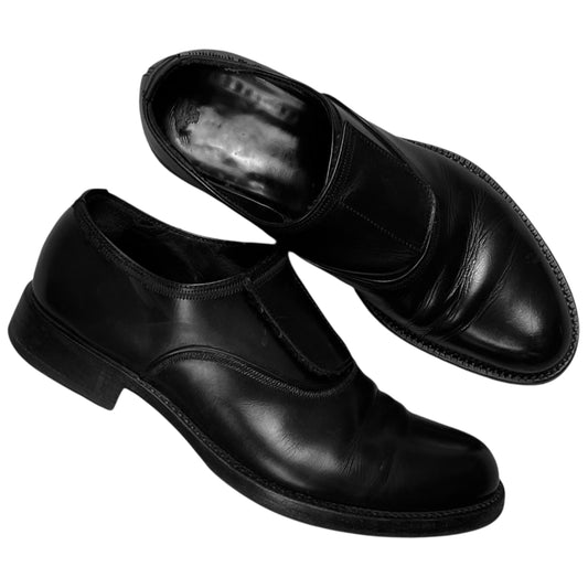 Prada Velcro Flap Derbies