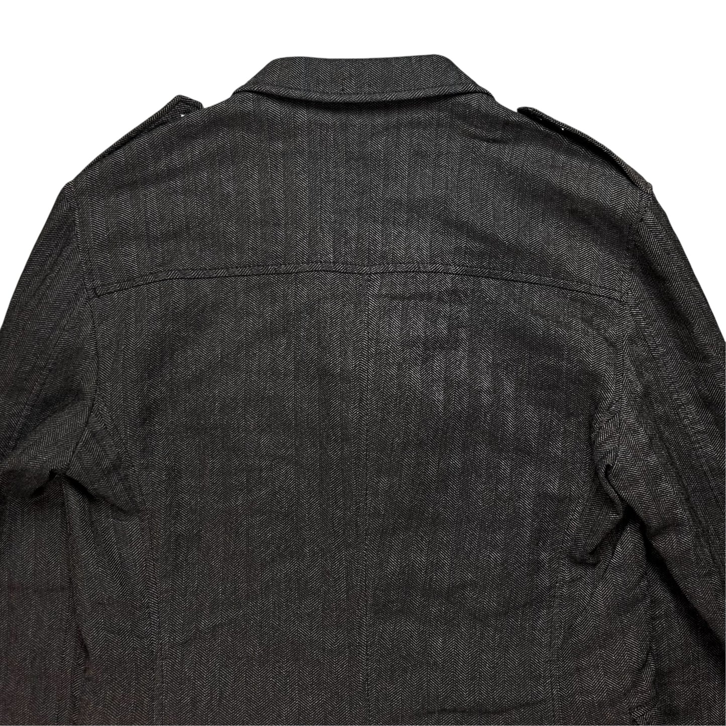 Dirk Bikkembergs Metal Pin Officer Jacket - AW06