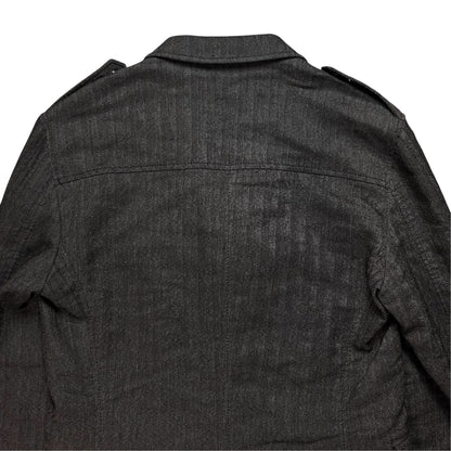 Dirk Bikkembergs Metal Pin Officer Jacket - AW06