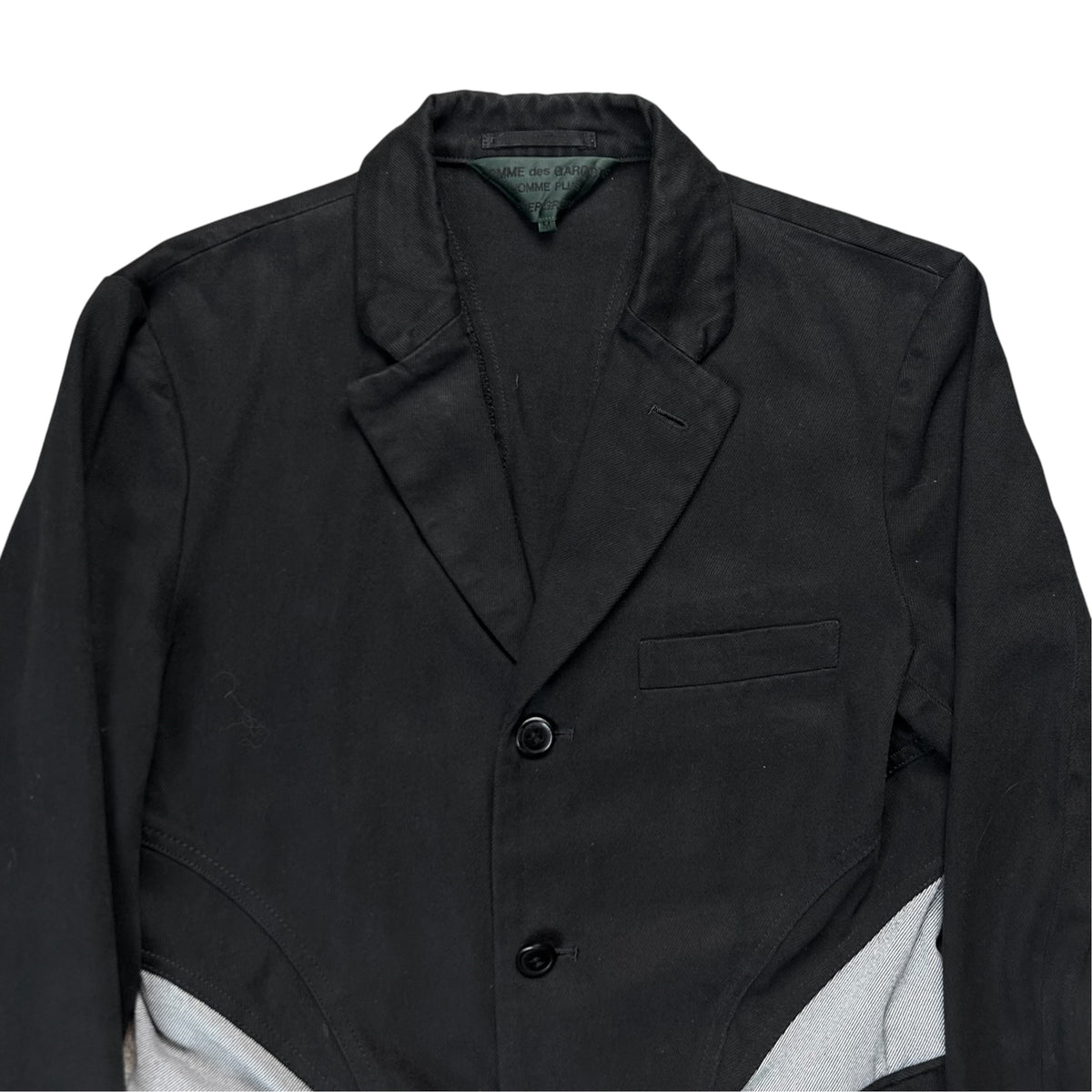 Comme des Garcons Homme Plus Contrast Panel Blazer - SS09