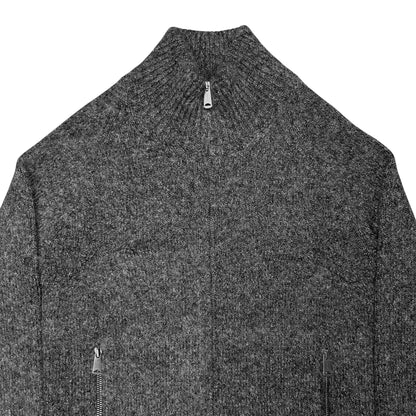 Dior Homme Mutli Zip Mohair Wool Sweater - AW06