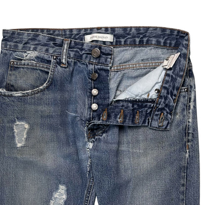Pierre Balmain Distressed Rework Skinny Jeans - SS13