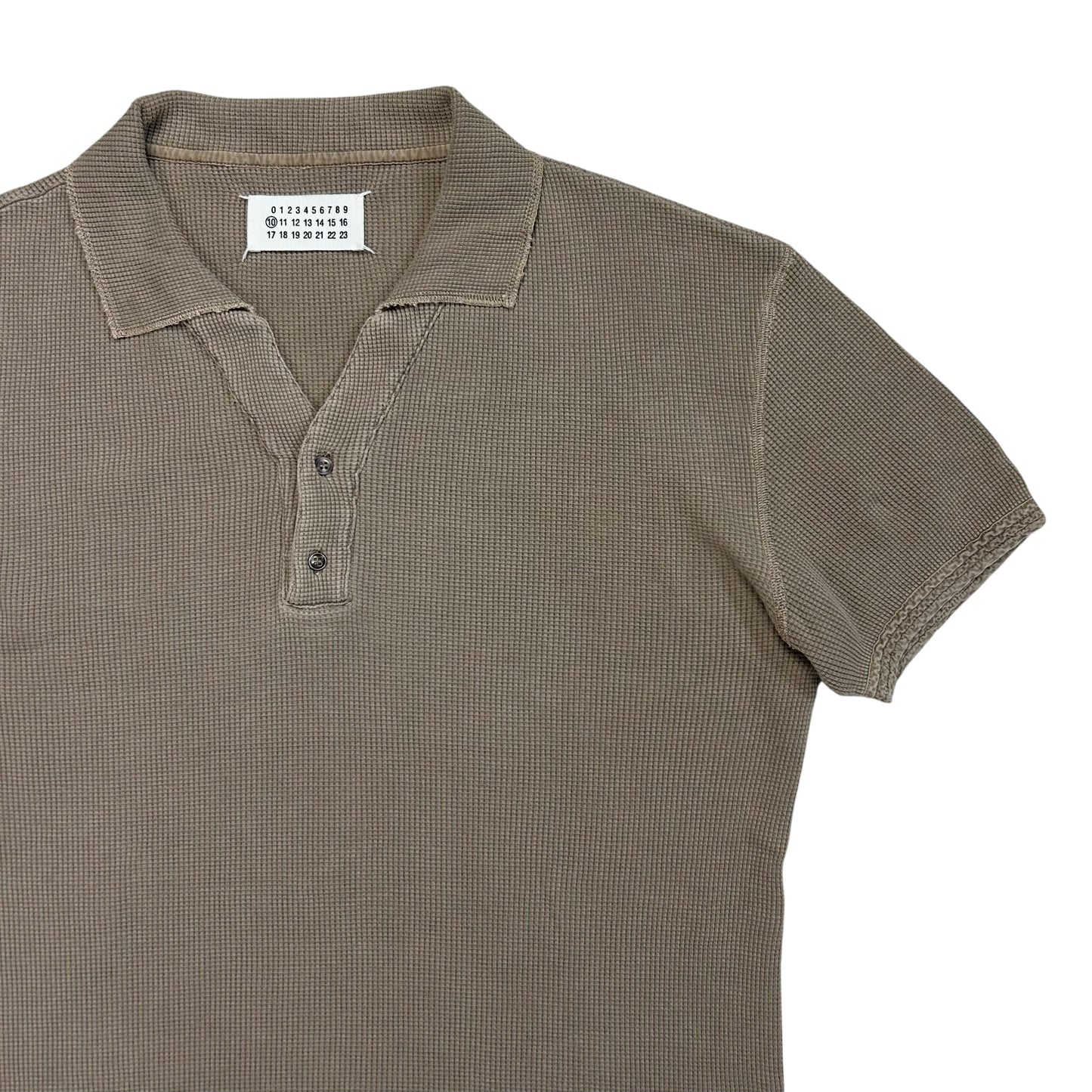 Maison Martin Margiela Waffle Polo Shirt - SS07