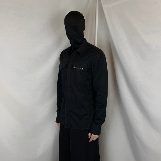 Dirk Bikkembergs Metal Chain Cargo Shirt - AW06