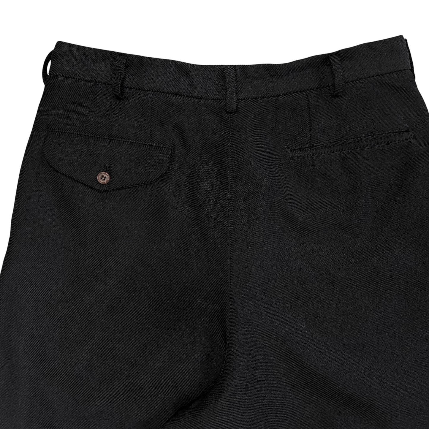 Comme des Garcons BLACK Wide Zip Shorts - AW23