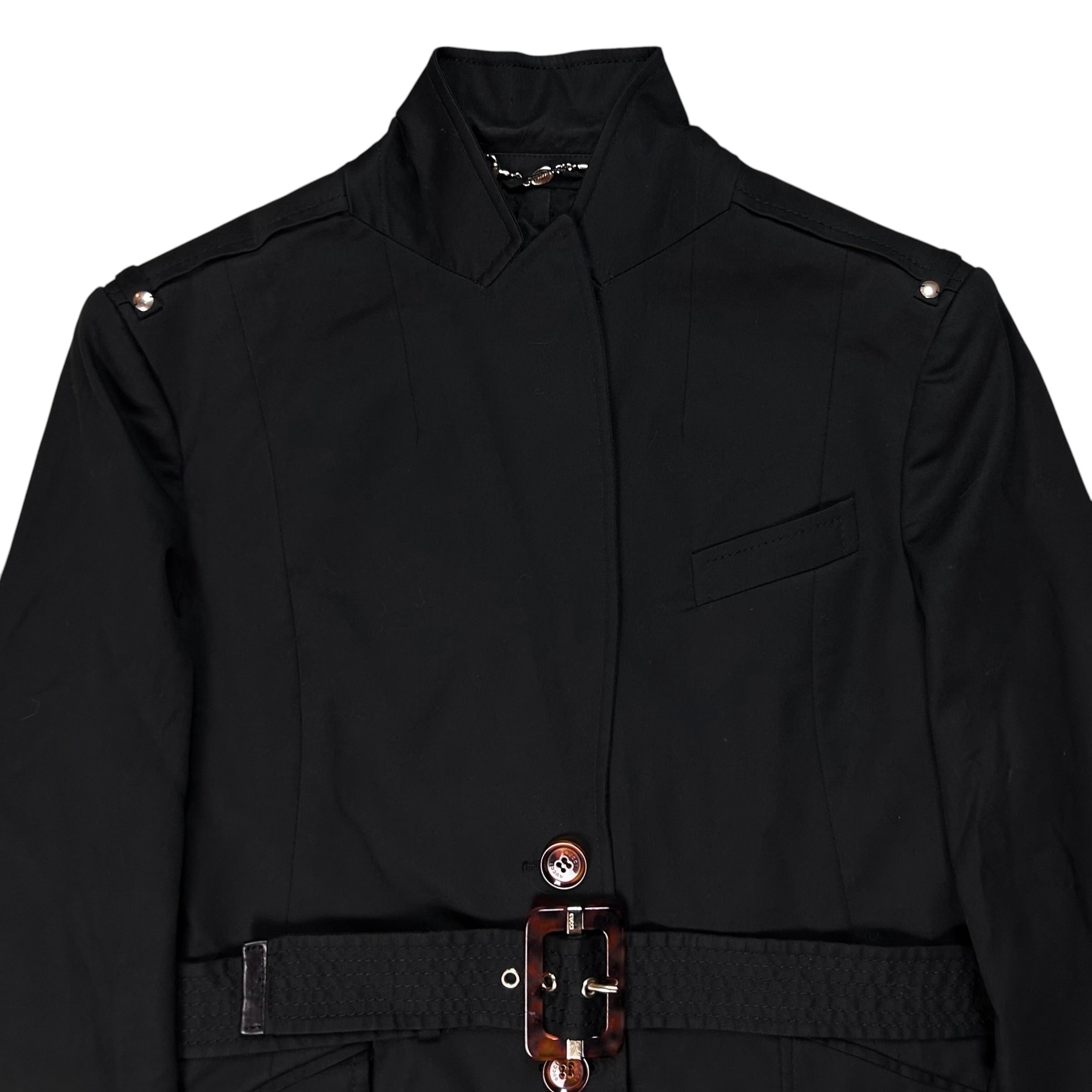 Gucci by Frida Giannini Belted Military Blazer - SS08 – Vertical Rags