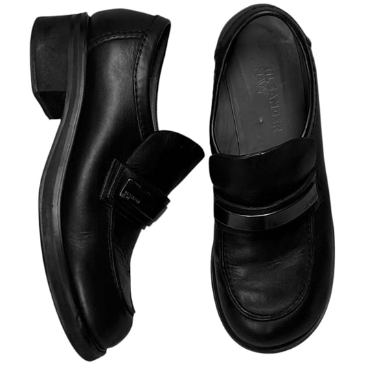 Jil Sander Bulky Metal Bar Loafers