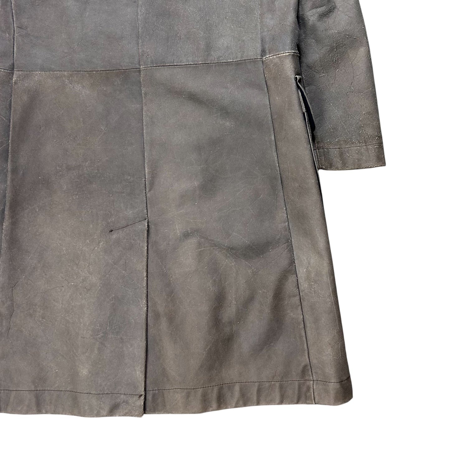 Maison Martin Margiela Leather Work Coat - AW03