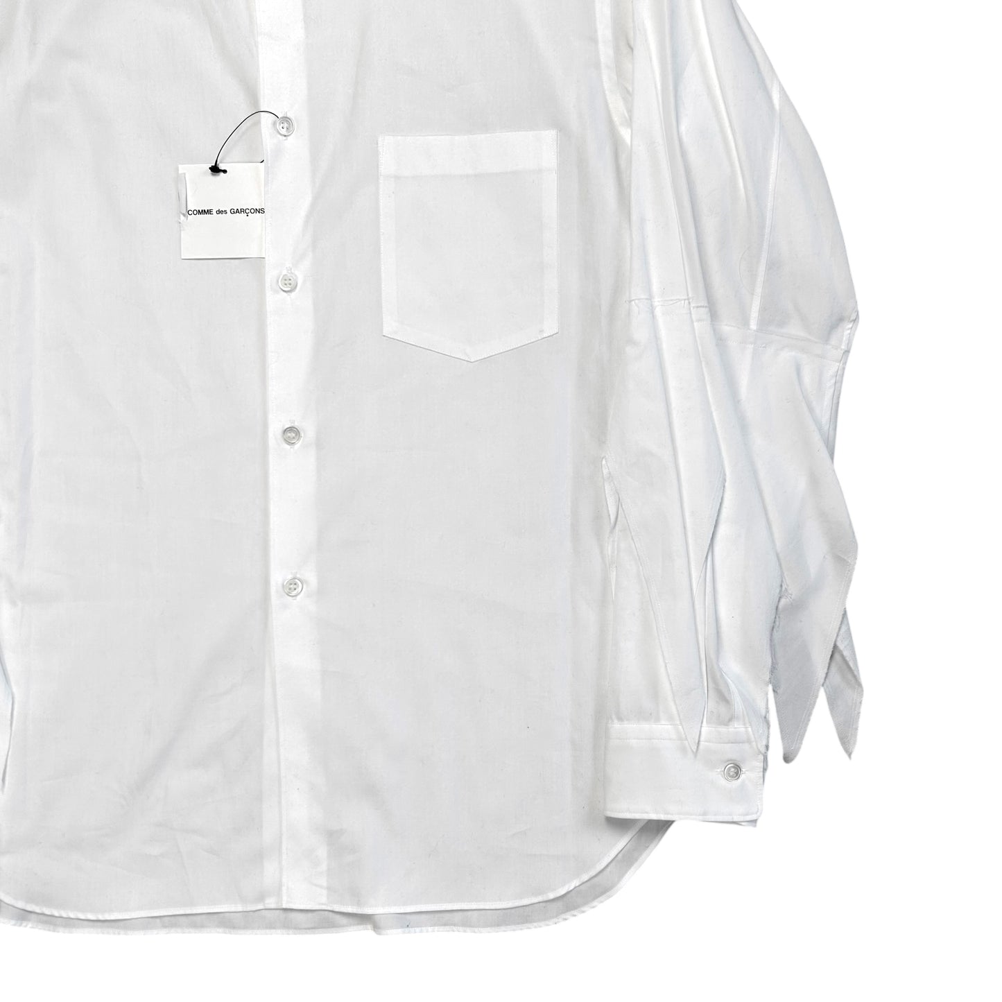 Comme des Garcons Layered Fringe Sleeve Shirt - SS23