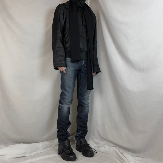 Gucci By Frida Giannini Blow Out Dark Wash Skinny Jeans - 2010s
